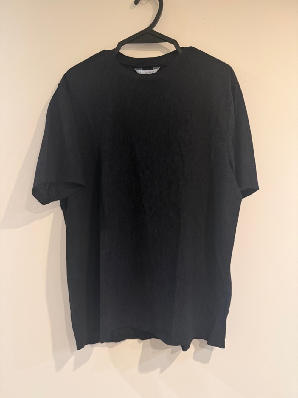 Primark Black Short Sleeve Crewneck Tee